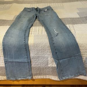 Gently worn jeans
